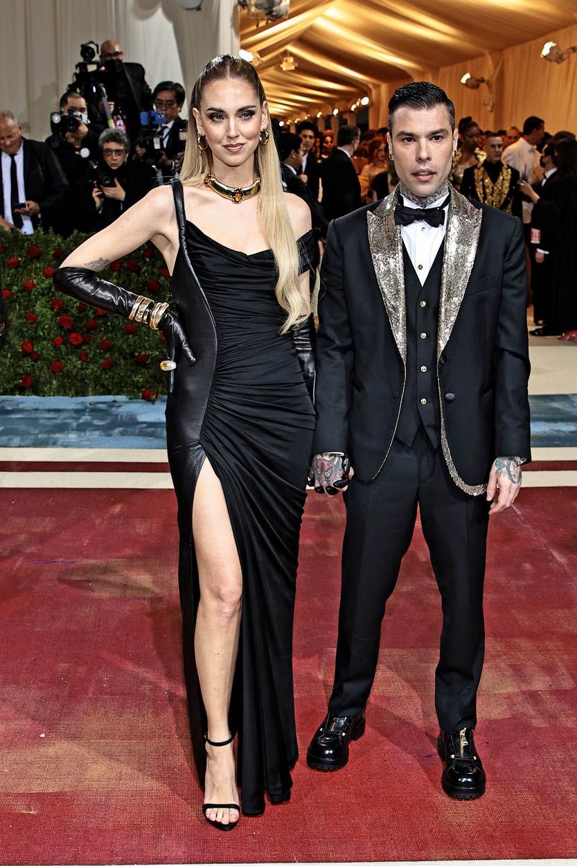 Chiara Ferragni i Fedez na Met Gali 2022. godine