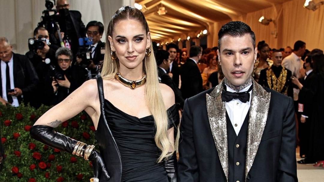 Chiara Ferragni i Fedez na Met Gali 2022. godine