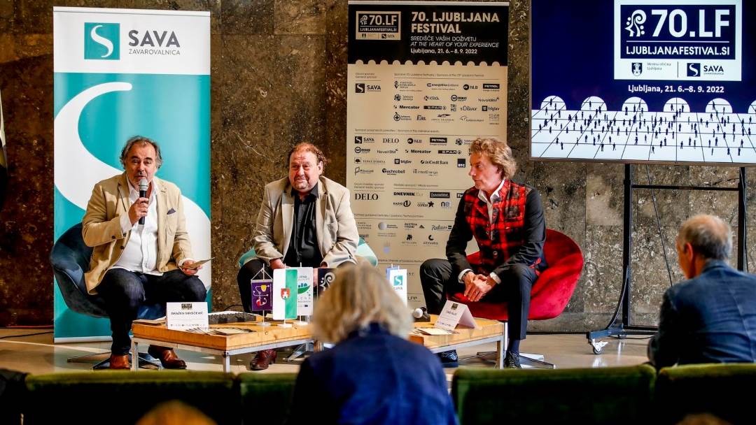 Tonči Huljić nastupa na jubilarnom 70. Ljubljana festivalu