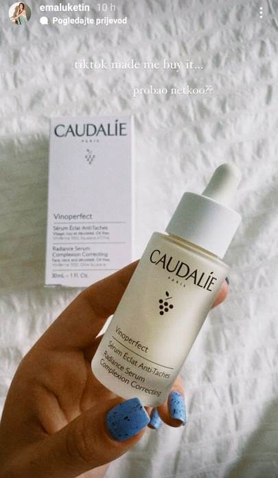 Caudalie Vinoperfect Serum postao je hit na TikToku