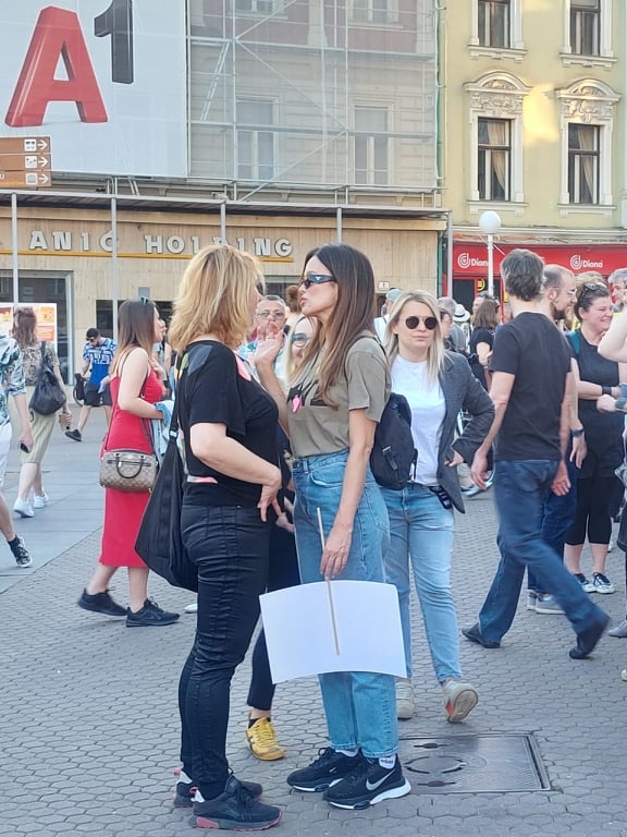 Severina na prosvjedu