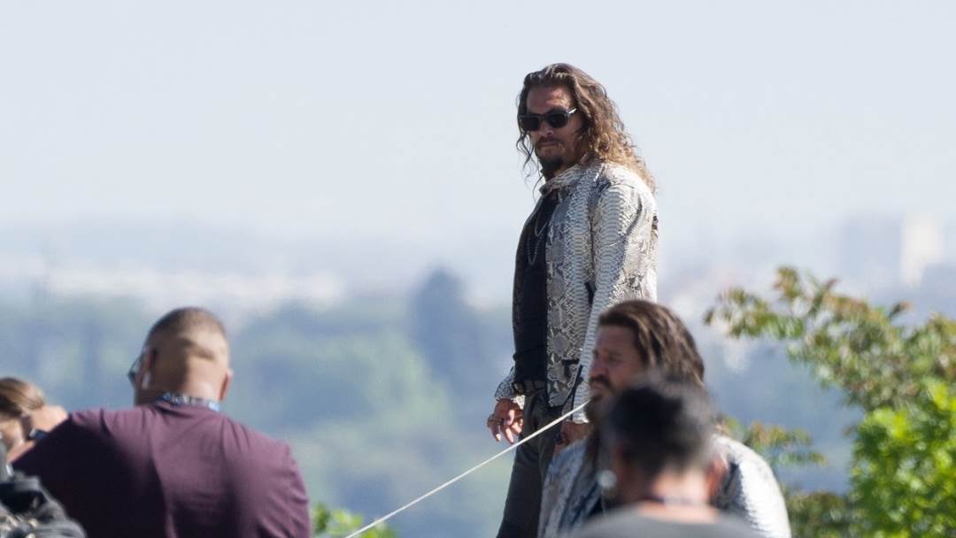 Jason Momoa na setu filma Brzi i žestoki 10