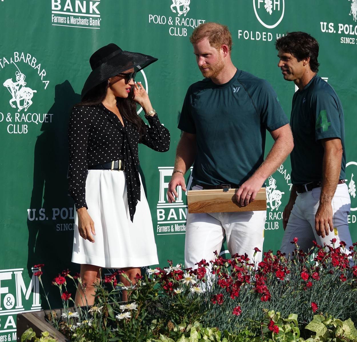 Princ Harry i Meghan Markle na polo turniru