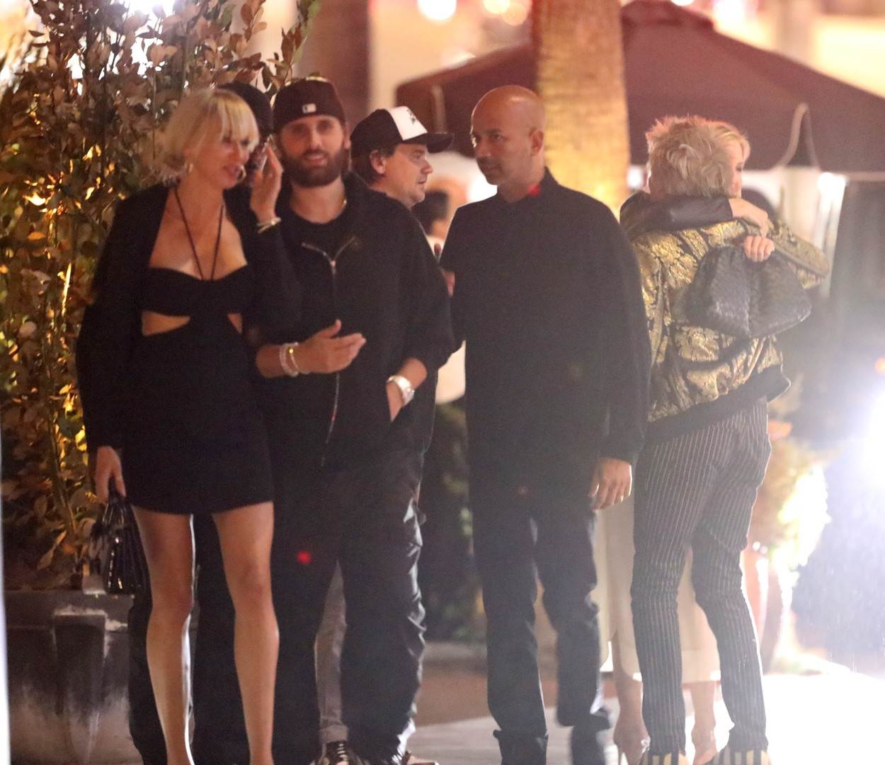 Kimberly Stewart i Scott Disick u večernjem izlasku