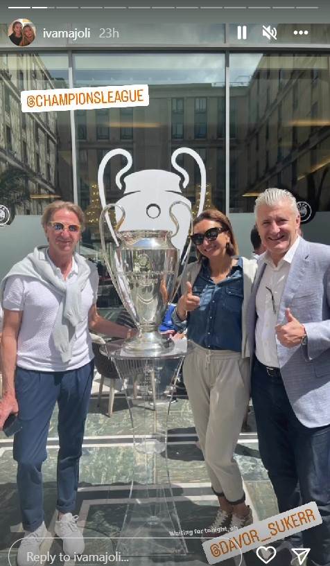 Iva Majoli i Davor Šuker u Parizu