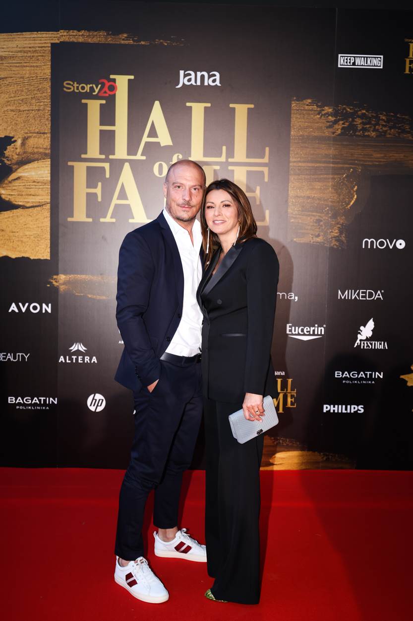 Petar Ćiritović i Iva Duduković na Story Hall of Fameu 2022