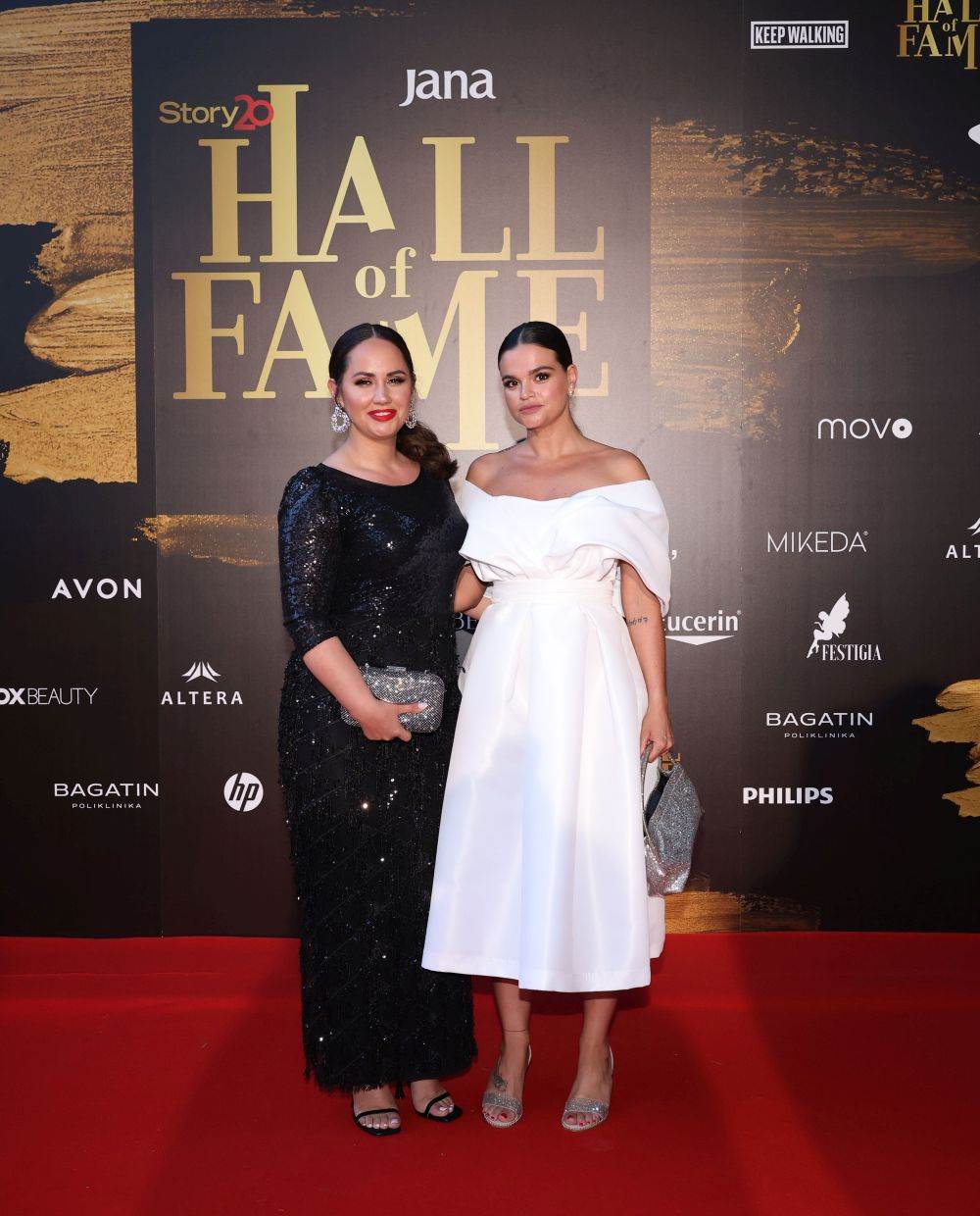 Anamarija Asanović na Story Hall of Fameu u vlastitoj kreaciji