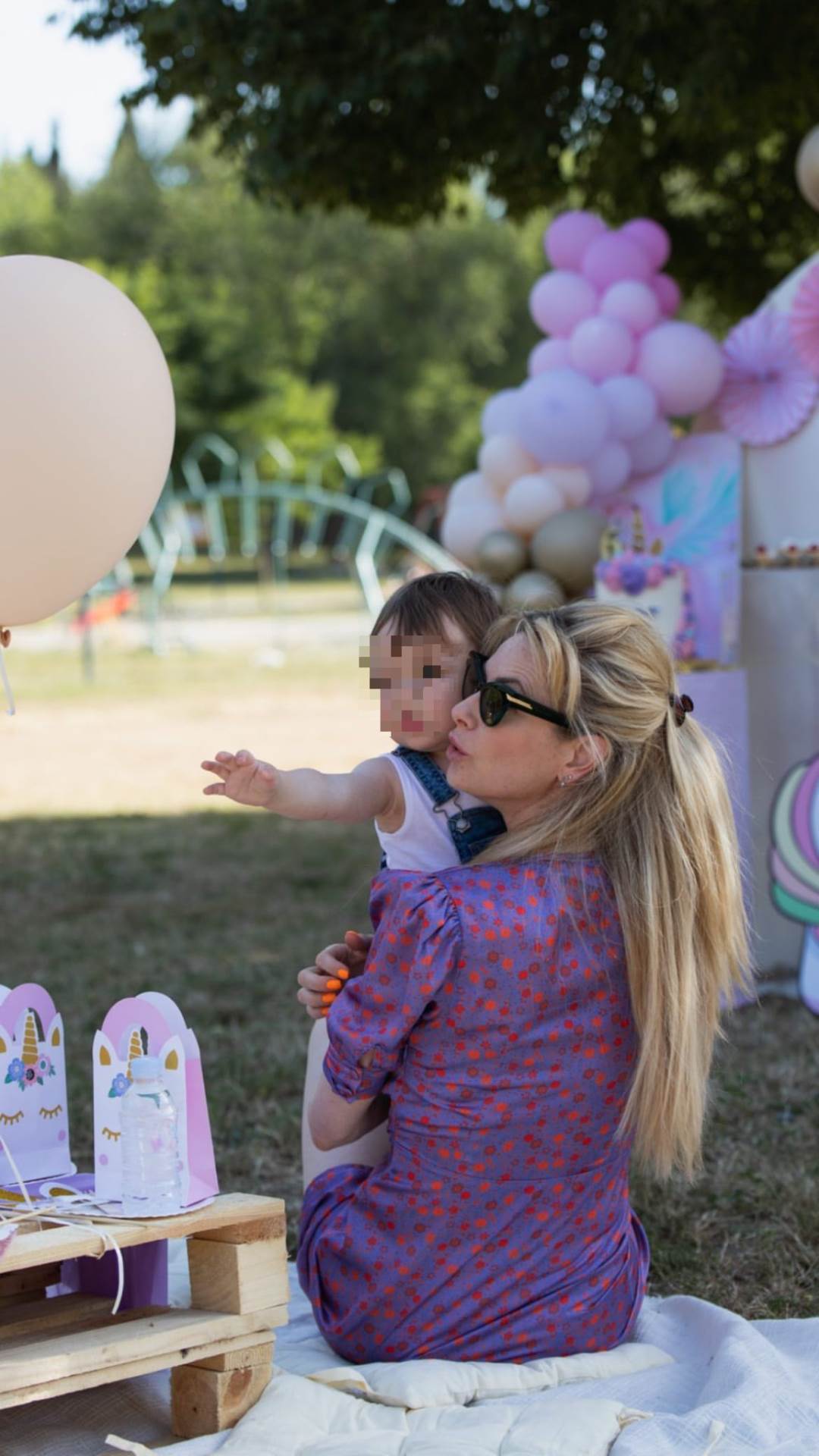 Iris Livaja objavila fotografije s proslave kćerina rođendana