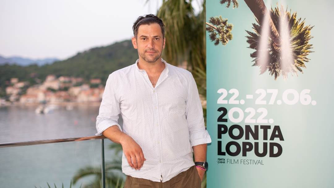 Goran Bogdan na otvorenju Ponta Lopud Film Festivala