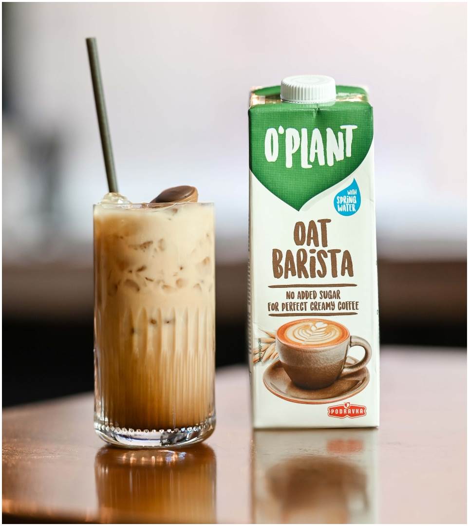 O'Plant koktel na bazi kave i barista zobenog biljnog napitka