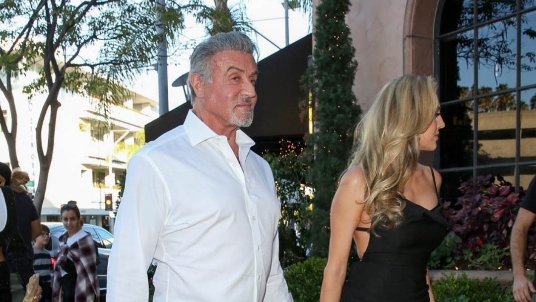 Sylvester Stallone i Sophia Stallone