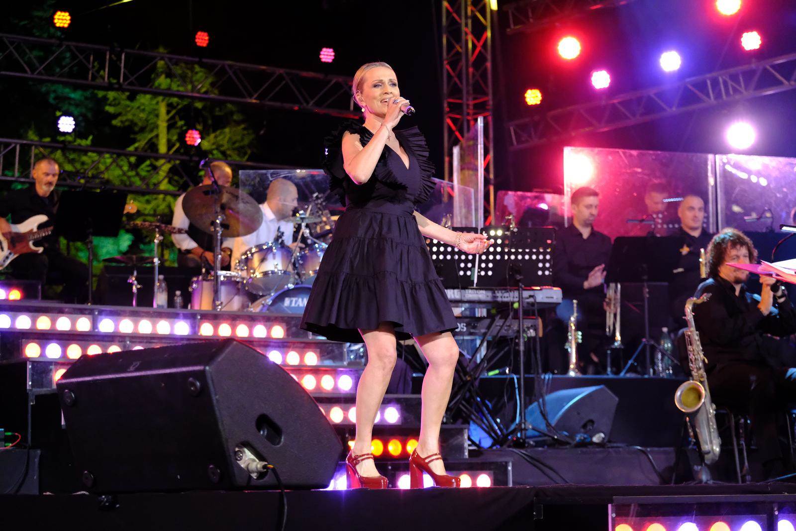 Ivana Vrdoljak Vanna na snimanju emisije 'Plesnjak na Prisavlju'