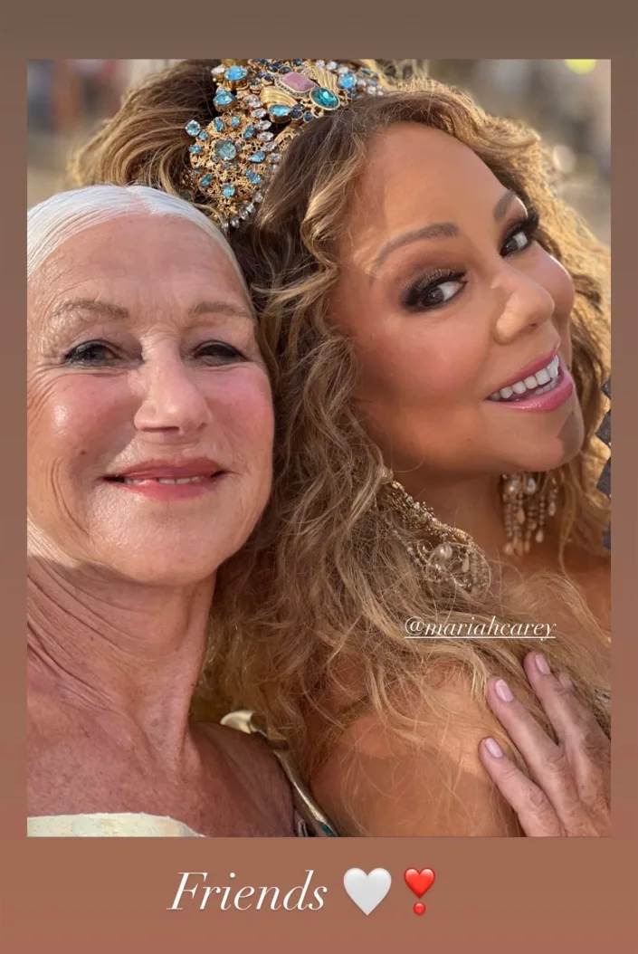 Mariah Carey i Hellen Mirren pozirale zajedno