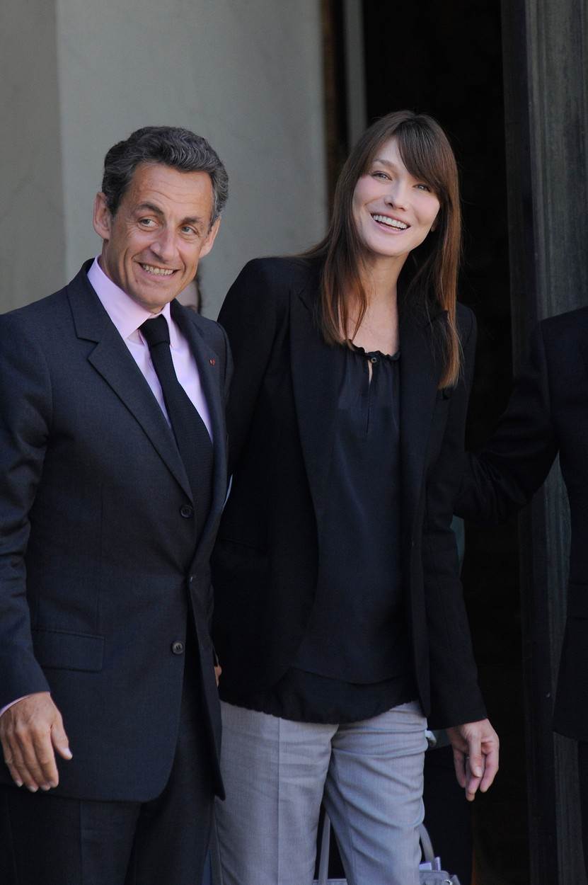 Carla Bruni sa suprugom Nicolasom Sarkoyzjem