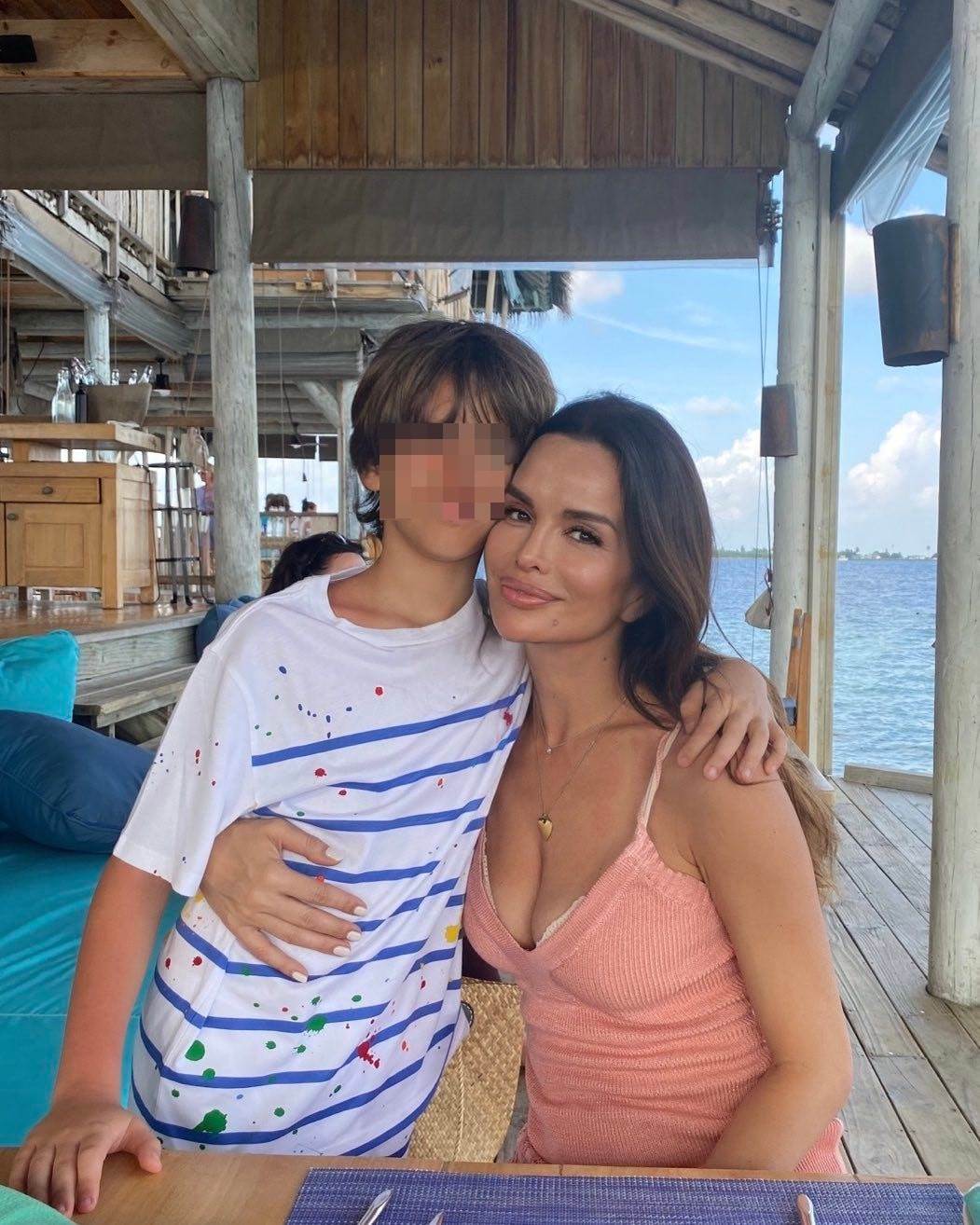 Severina sa sinom Aleksandrom