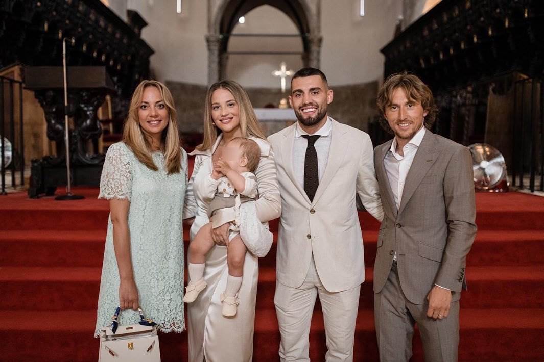 Luka Modrić kum je sinu Matea Kovačića