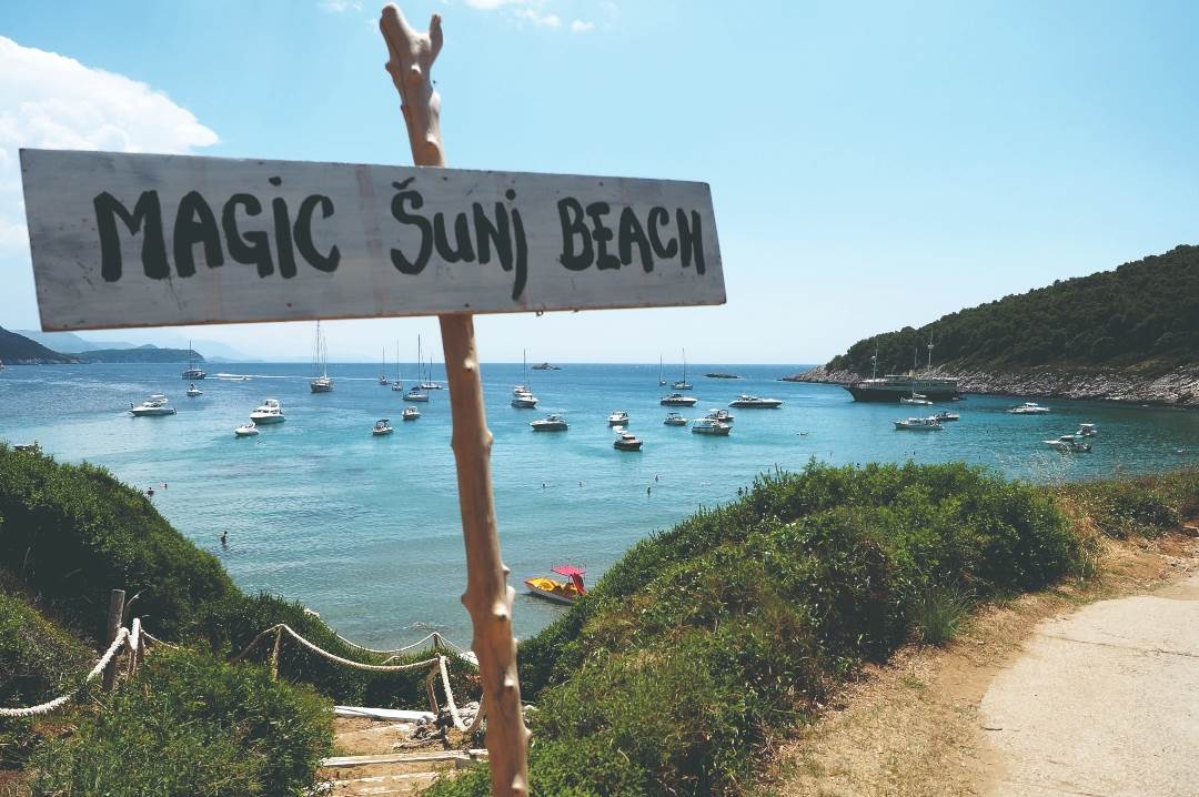 Plaža Šunj nalazi se na Lopudu