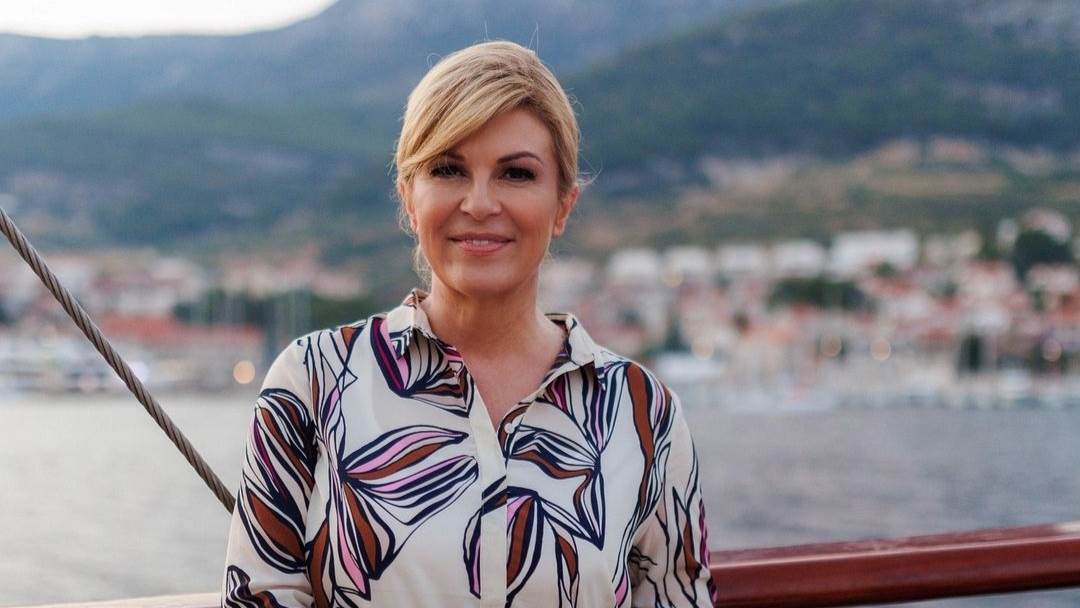 Kolinda Grabar Kitarović na Braču