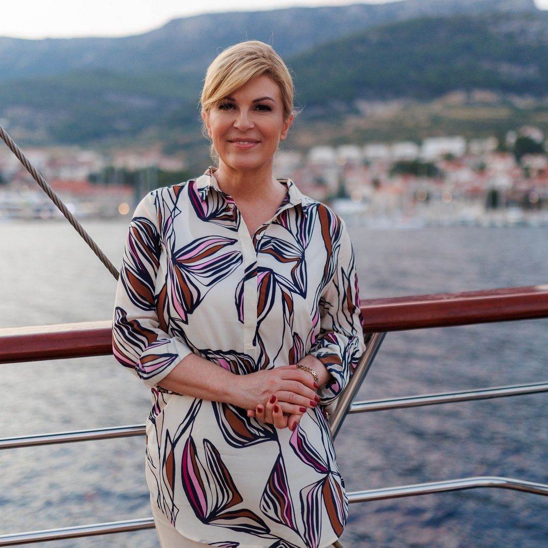 Kolinda Grabar Kitarović u Bolu na Braču