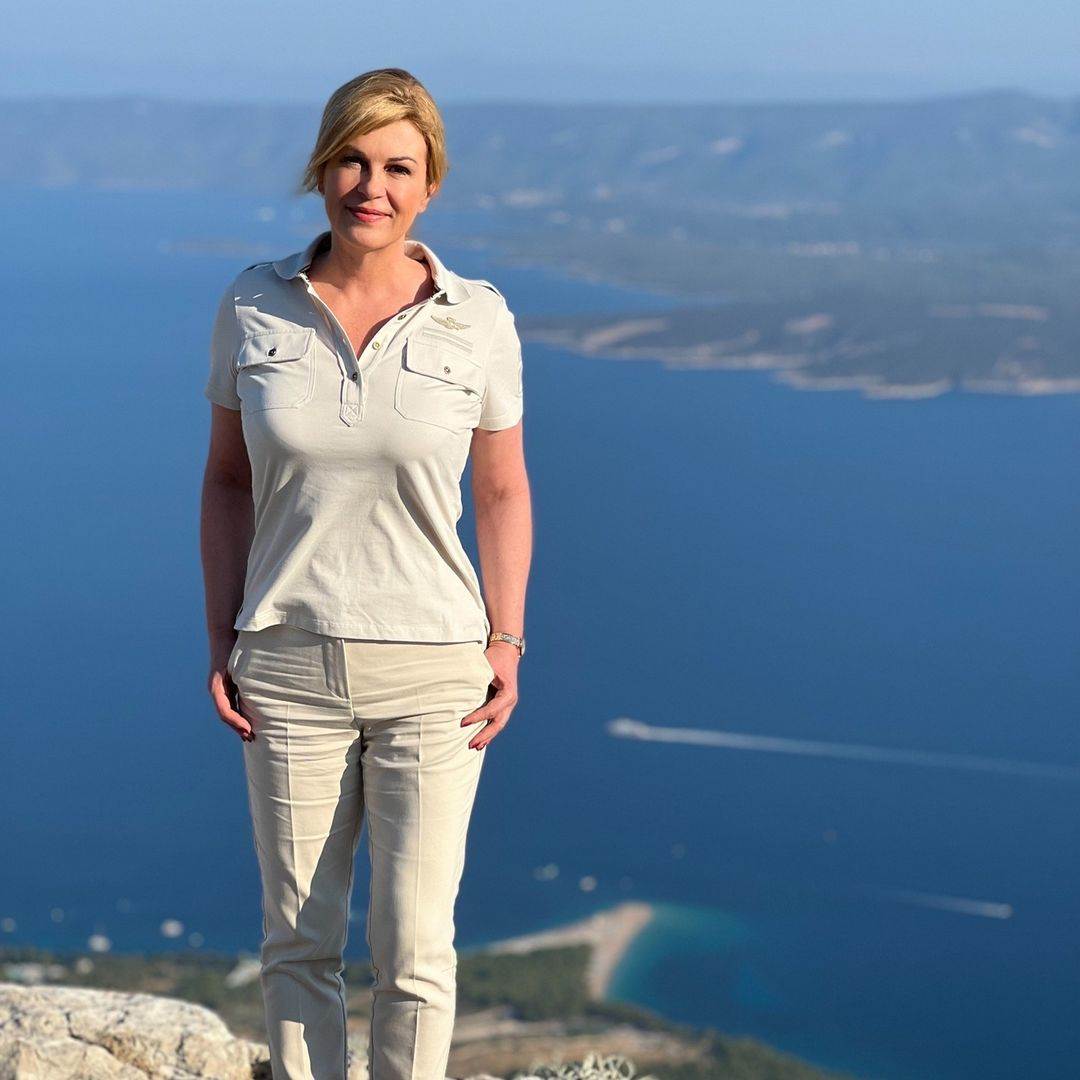 Kolinda Grabar Kitarović u Bolu na Braču