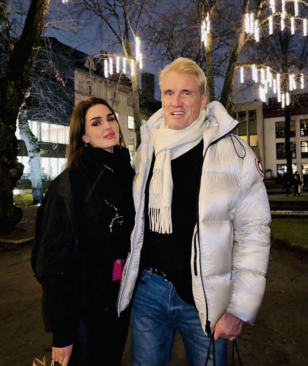 Dolph Lundgren i Emma Krokdal