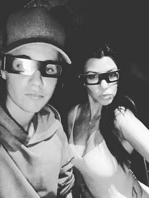 Justin Bieber i Kourtney Kardashian