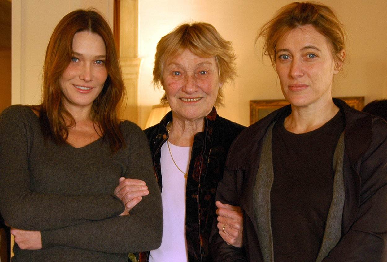 Carla Bruni s majkom Marisom Borini