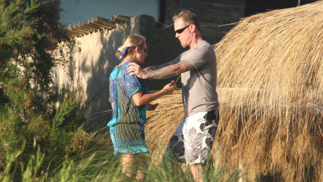 James Hetfield i supruga Francesca