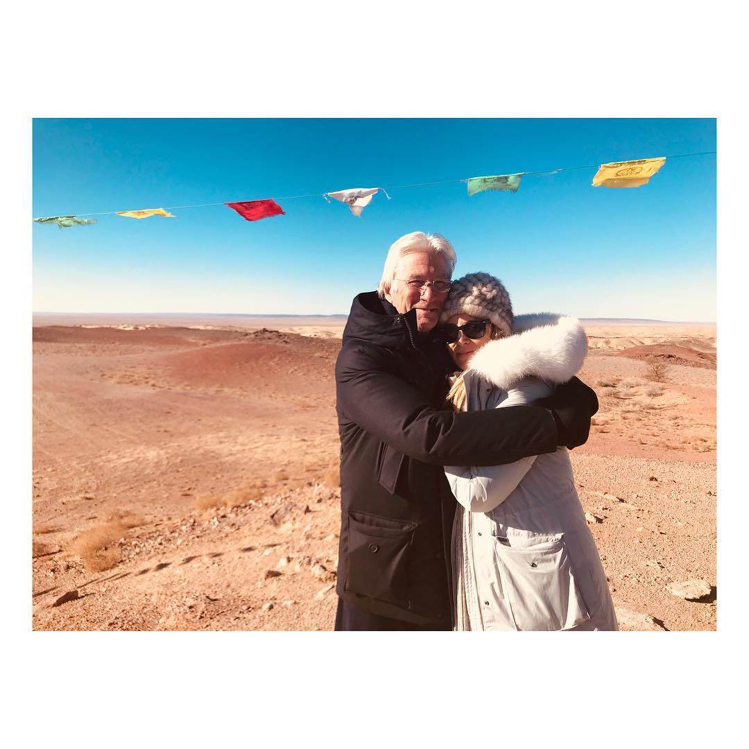 Richard Gere i Alejandra Silva