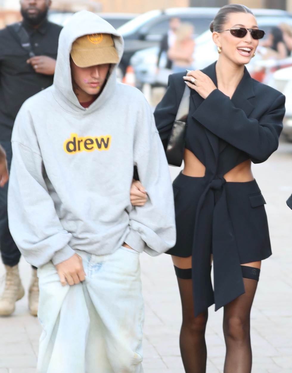 Bieberovi su izgledali modno neusklađeni