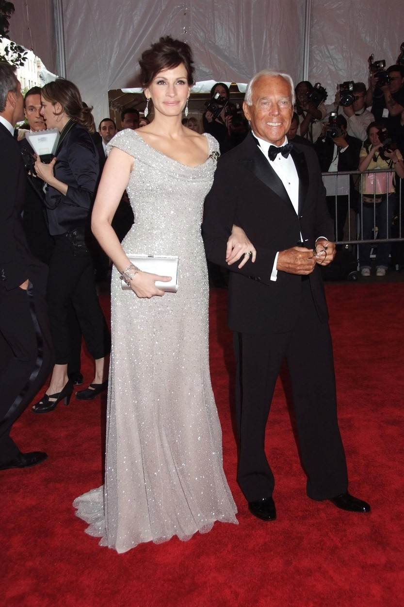 Giorgio Armani i Julia Roberts