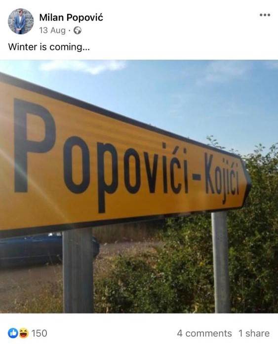 Milan Popović bivši je Severinin suprug
