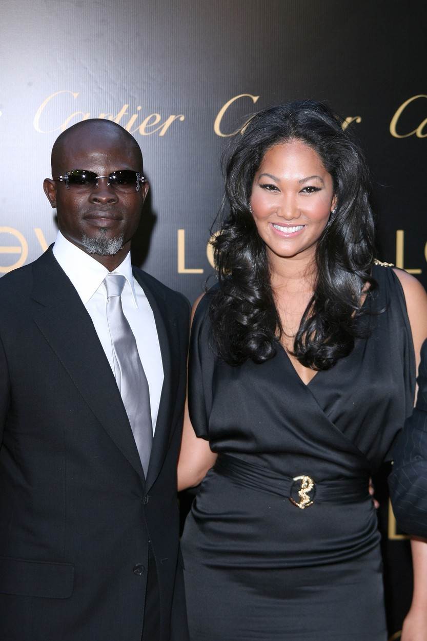 Kimora Lee Simmons s Djimonom Hounsouom