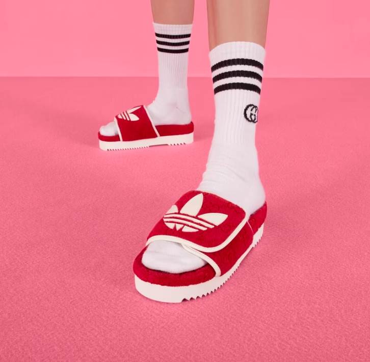 adidas x Gucci papuče