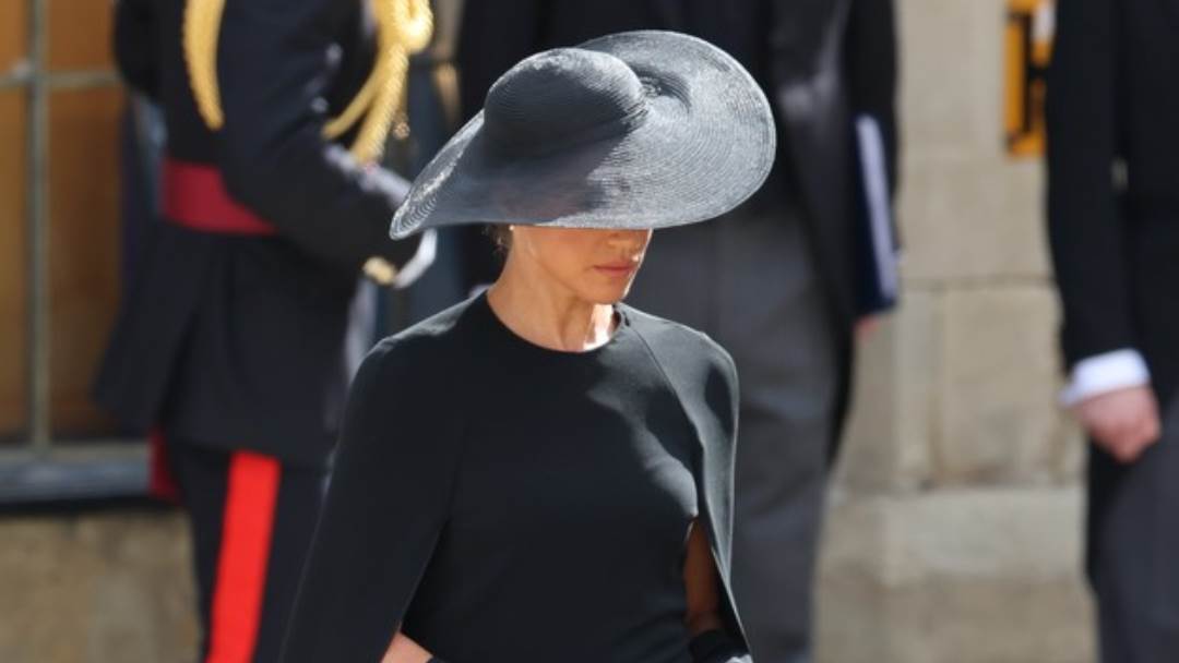 Meghan Markle na sprovodu kraljice Elizabete II.