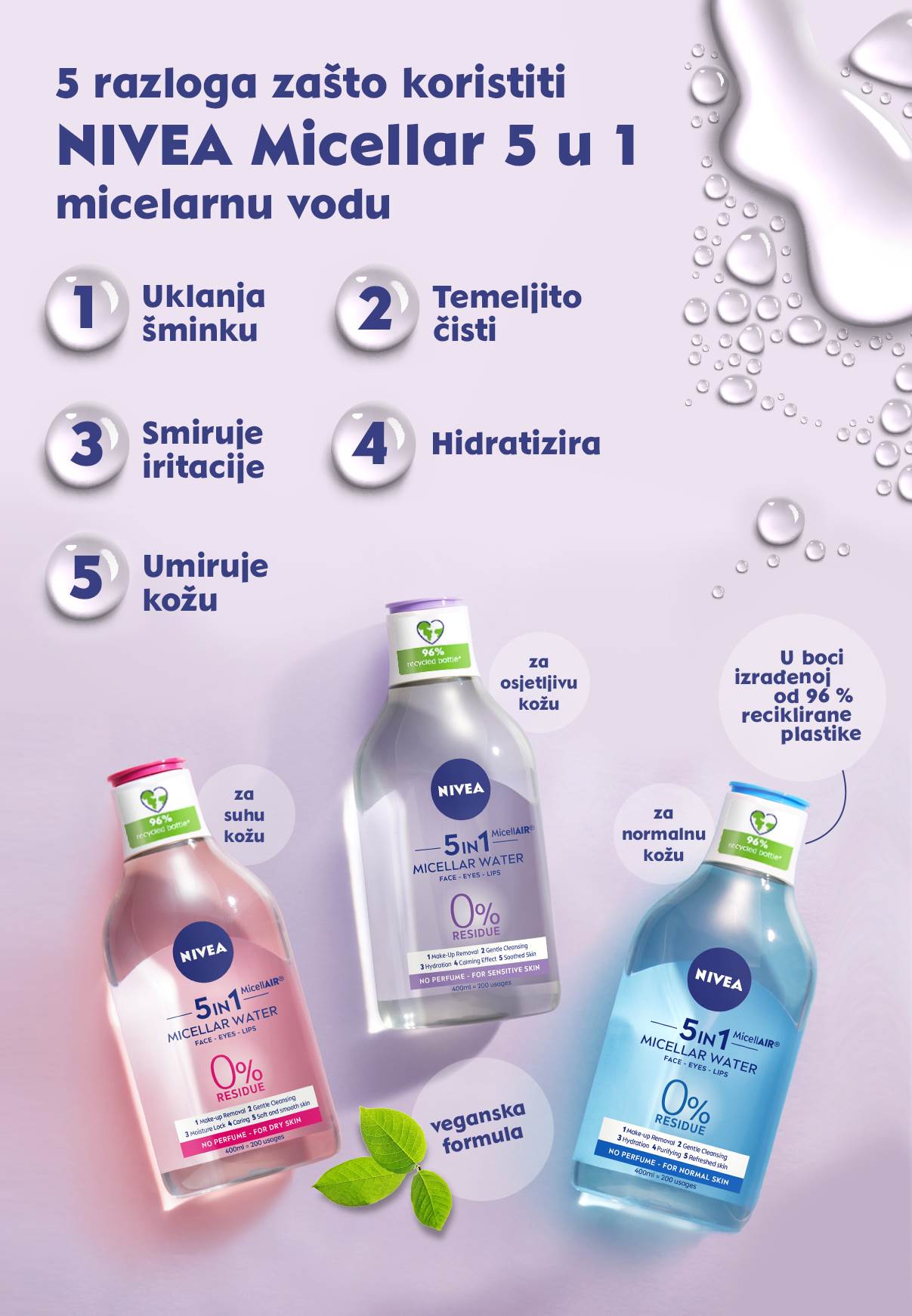 Nivea Micellar 5 u 1 micelarna voda