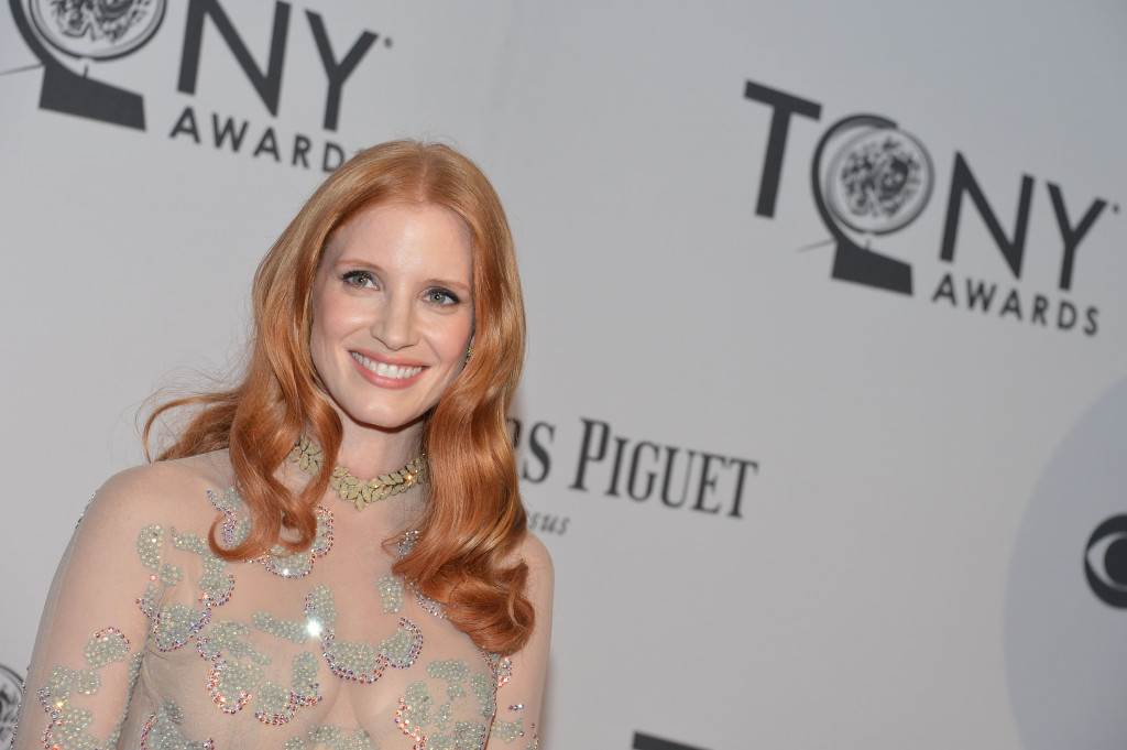 Jessica Chastain ima prirodno crvenu kosu