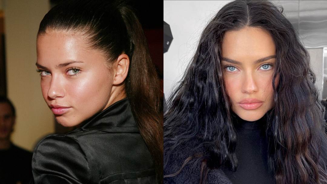 Adriana Lima nekad i sad