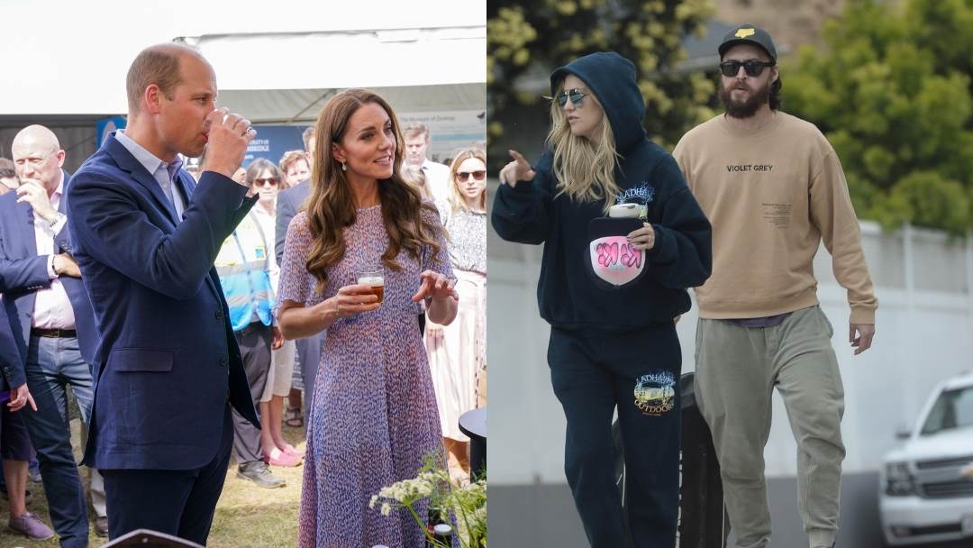 Kate Hudson i Danny Fujikawa, Kate Middleton i princ William