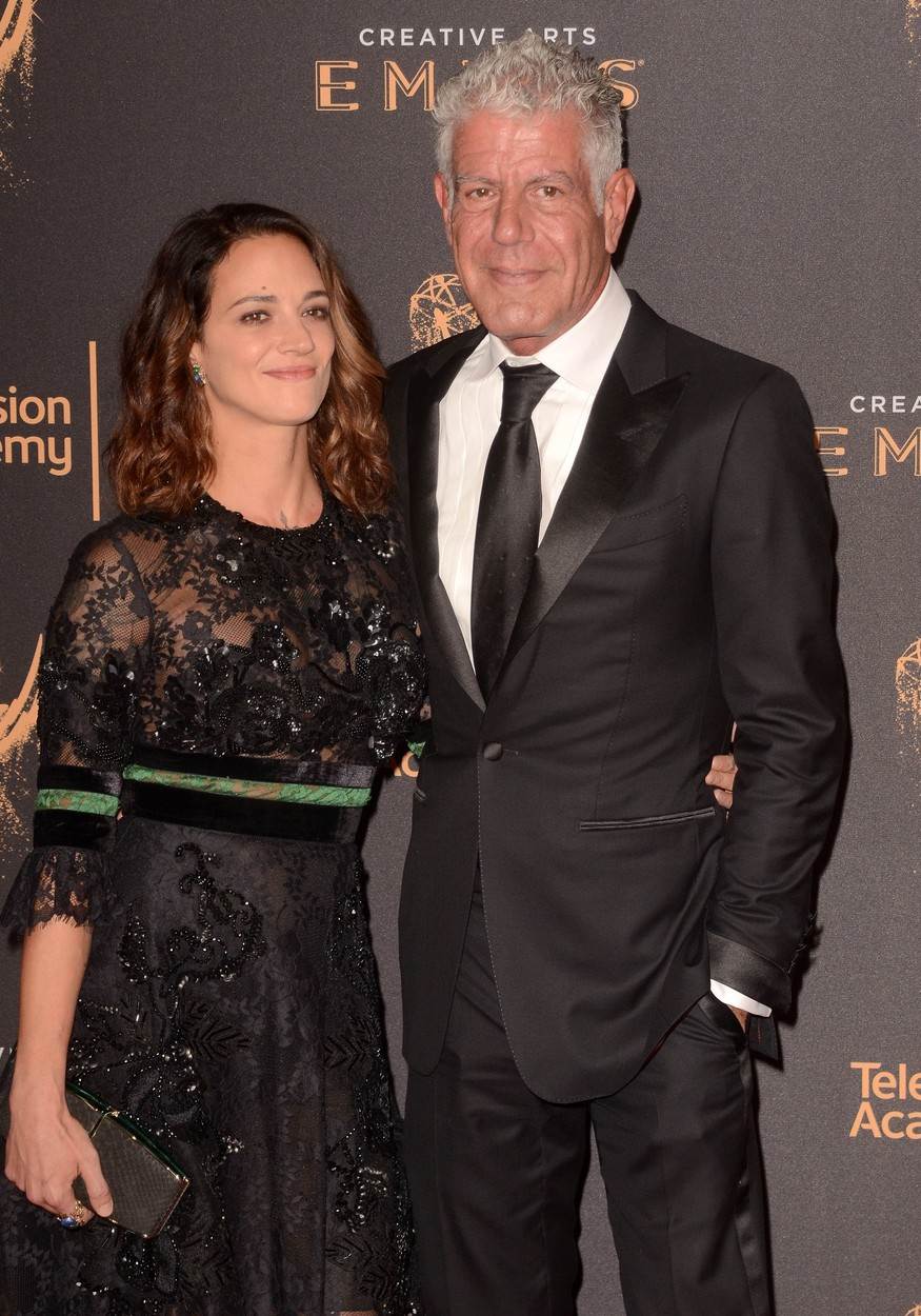 Asia Argento i Anthony Bourdain