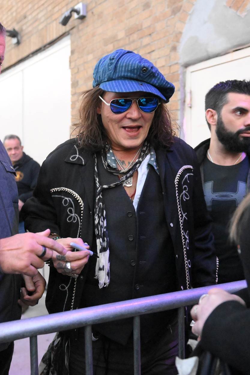 Johnny Depp na ulici New Yorka