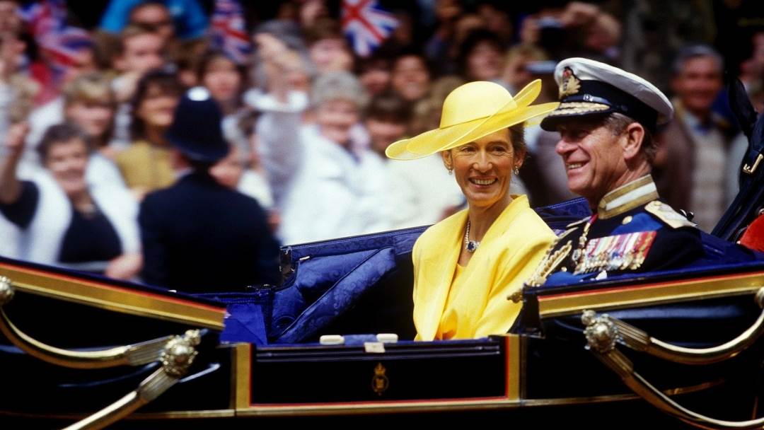 Susan Barrantes i princ Philip