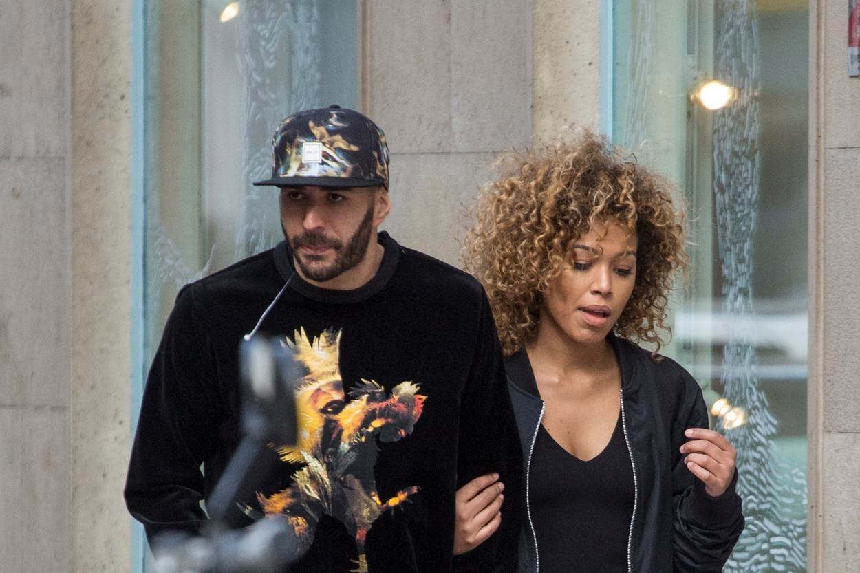 Karim Benzema sa suprugom
