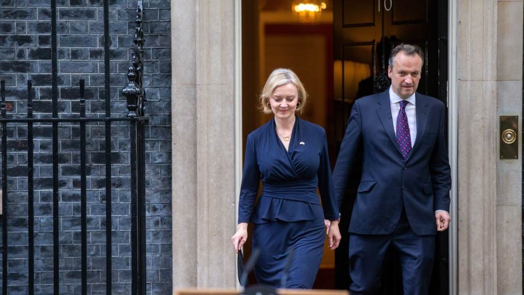 Liz Truss i suprug