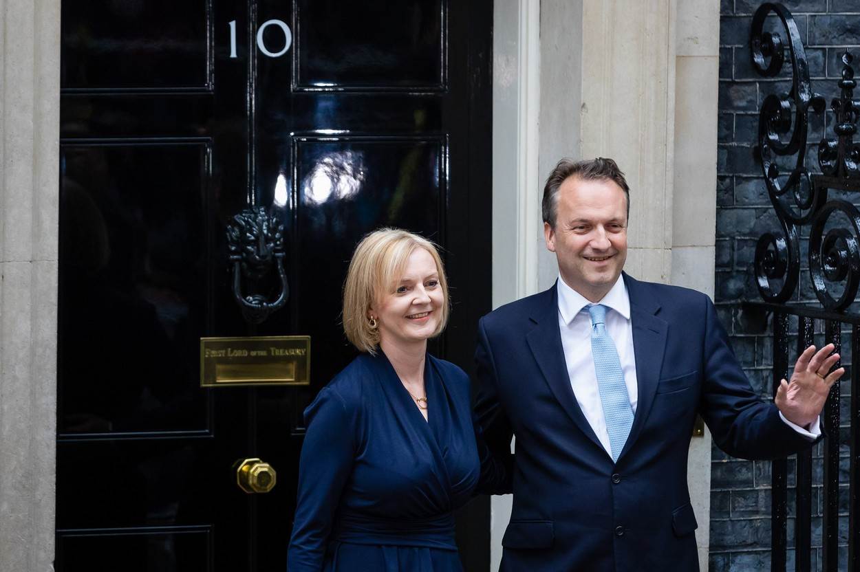 Liz Truss i suprug