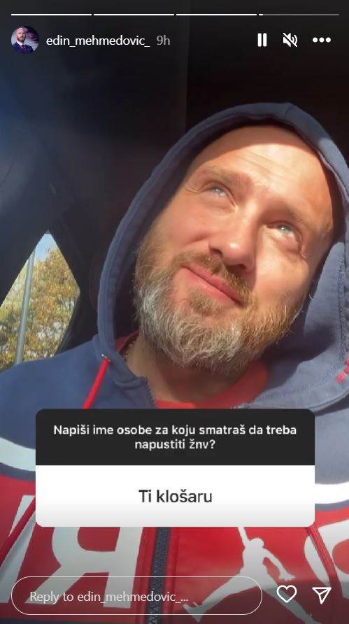 Edin Mehmedović dobio ružan komentar