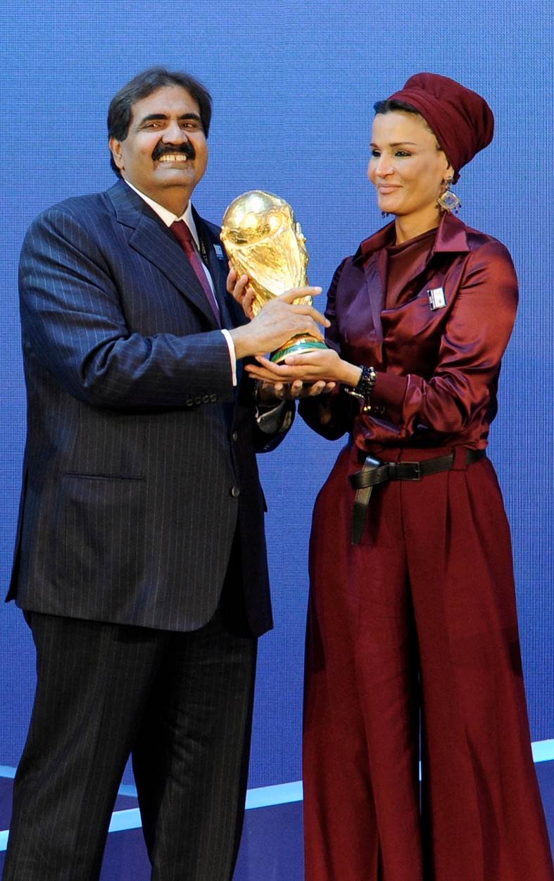 Hamad bin Khalifa Al Thani i Moza bint Nasser bračni su par