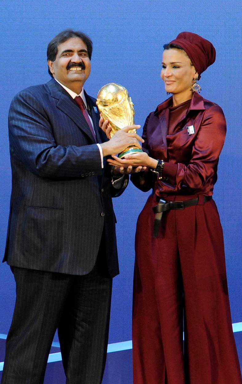 Hamad bin Khalifa Al Thani i Moza bint Nasser bračni su par