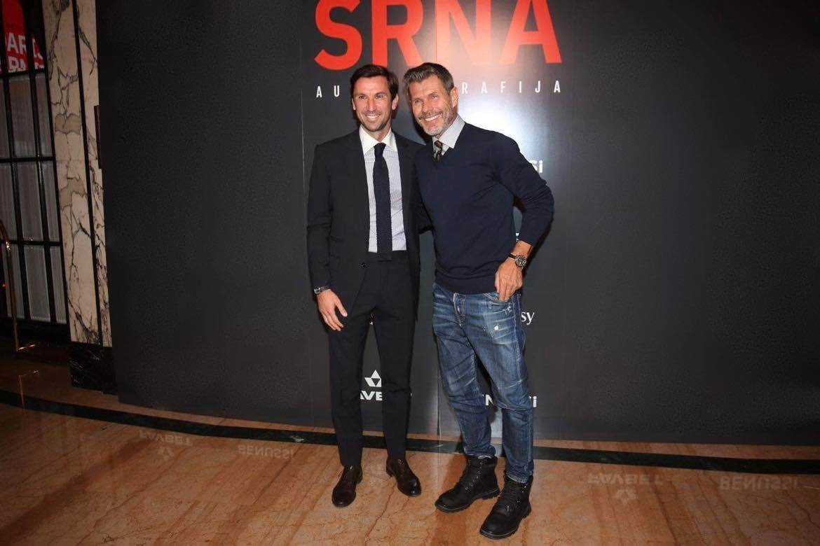 Zvonimir Boban i Darijo Srna na promociji autobiografije 'Zašto te zovu Srna'