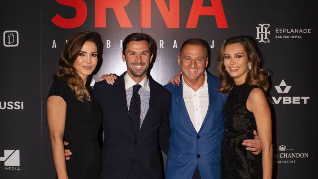 Darijo i Mirela Srna, Hrvoje i Andrea Čermak na promociji knjige